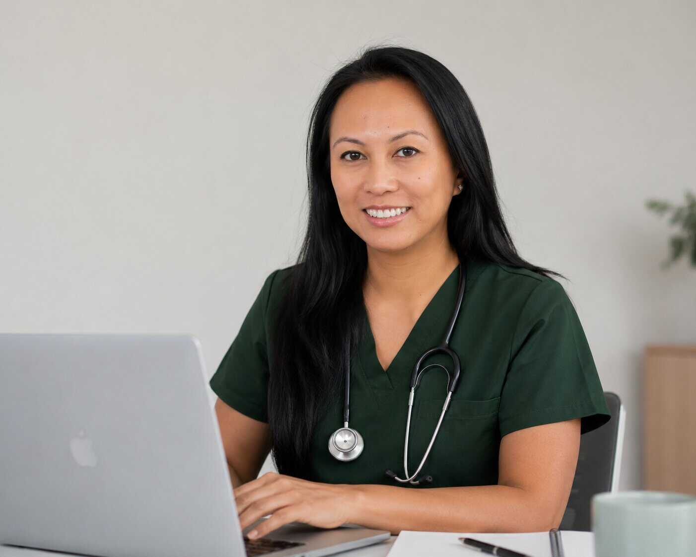 Discussing health history and preventive care goals